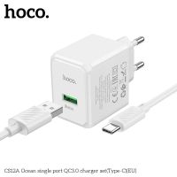 Лот: 25794941. Фото: 3. СЗУ HOCO CS12A+TYPE-C single USB... Смартфоны, связь, навигация