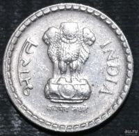 Лот: 13845728. Фото: 2. Экзотика с рубля (18466) Индия. Монеты