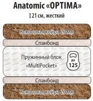 Лот: 3481382. Фото: 2. матрас anatomik optima. Мебель для спальни