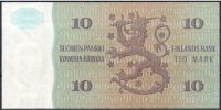 Лот: 19494216. Фото: 2. Финляндия 10 марок 1980 из обращения. Банкноты
