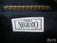 Лот: 8876620. Фото: 4. Пиджак Paolo Negrato. Красноярск