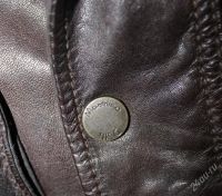 Лот: 1844727. Фото: 3. Кожаная Куртка "Massimo Dutti... Одежда, обувь, галантерея