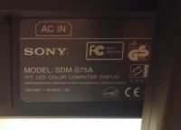 Лот: 6570998. Фото: 3. Монитор Sony SDM-S75A. Компьютеры, оргтехника, канцтовары