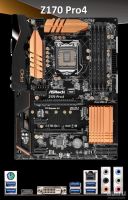 Лот: 8933493. Фото: 4. Сборка I7 6700K/AsRock Z170 Pro4... Красноярск