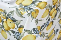 Лот: 23925595. Фото: 3. Скатерть HOFF Estella Lemon. Домашний быт