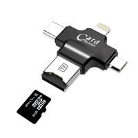 Лот: 22149766. Фото: 2. КАРТ-РИДЕР microSD+OTG USB micro... Комплектующие