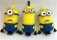 Лот: 8054995. Фото: 3. USB флешка "миньон". Компьютеры, оргтехника, канцтовары