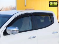 Лот: 11019217. Фото: 2. Дефлекторы окон SIM (ветровики... Автохимия, масла, тюнинг