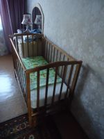 Лот: 7673857. Фото: 3. Кроватка Детская+ Матрас! Отличная... Мебель