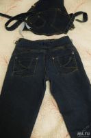 Лот: 9176247. Фото: 3. Джинсовый комбинезон для беременных... Одежда, обувь, галантерея