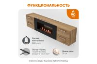 Лот: 23611041. Фото: 4. Тумба ТВ настенная LUX FIRE Нева. Красноярск