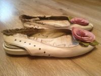 Лот: 4056292. Фото: 2. Босоножки с цветком натуральная... Женская обувь