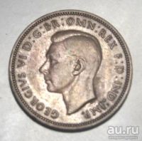 Лот: 8637537. Фото: 2. Великобритания 1/2 пенни 1948... Монеты