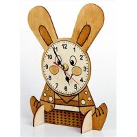 Лот: 10440804. Фото: 2. Деревянные часы своими руками... Игрушки