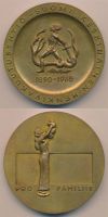 Лот: 8887241. Фото: 2. Финляндия 1965 Медаль Страхование... Значки, медали, жетоны