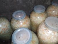 Лот: 20317125. Фото: 2. Капуста квашеная банка 3 литра. Продукты