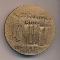 Лот: 7870432. Фото: 2. Финляндия 1990 Медаль - 350 лет... Значки, медали, жетоны