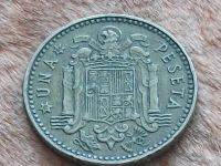 Лот: 10350357. Фото: 5. Монета 1 песета одна Испания 1963...