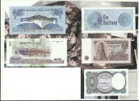 Лот: 18446145. Фото: 2. Пять иностранных банкнот с 1 рубля... Банкноты