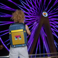 Лот: 24926868. Фото: 13. Рюкзак с пиксельным LED-экраном...