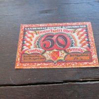 Лот: 20839969. Фото: 2. Банкнота 50 пфенниг Karlsruhe... Банкноты
