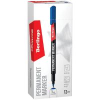 Лот: 25013648. Фото: 3. Маркер перманентный BERLINGO 1... Компьютеры, оргтехника, канцтовары