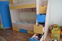 Лот: 10078260. Фото: 4. Двухъярусная кровать в отличном... Красноярск