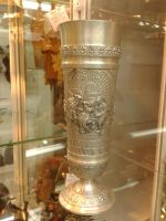Лот: 7679302. Фото: 3. Бокал под шампанское - Zinn(Олово... Коллекционирование, моделизм