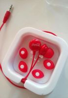 Лот: 10061103. Фото: 2. Coca Cola Наушники. Радиодетали  (электронные компоненты)