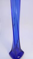 Лот: 19181881. Фото: 4. Хрустальная ваза витая синяя кобальт... Красноярск