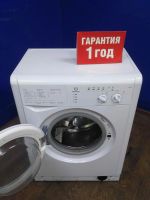 Лот: 14354313. Фото: 3. Стиральная машина indesit wisl... Бытовая техника