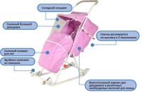 Лот: 10221485. Фото: 2. Санки коляска СДП 02-01. Детский транспорт