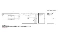 Лот: 24894067. Фото: 3. Раковина Hoff Fantasy Flat. Строительство и ремонт