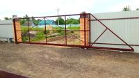 Лот: 21983093. Фото: 3. Ворота откатные под ключ. Готовые... Строительство и ремонт