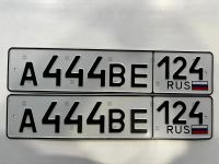Лот: 19959137. Фото: 2. гос номер А 444 ВЕ124. Авто, мото, водный транспорт