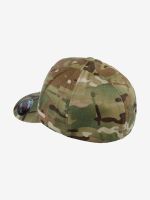 Лот: 22839193. Фото: 3. Бейсболка FLEXFIT 6277MC (оливковый... Одежда, обувь, галантерея
