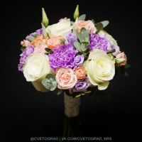 Лот: 6788517. Фото: 2. Букет невесты. Свадебный букет... Цветы, букеты