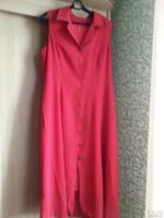 Лот: 9125163. Фото: 2. Красное платье-сарафан. Женская одежда