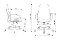 Лот: 21248671. Фото: 6. Кресло руководителя Бюрократ CH-808AXSN