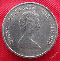 Лот: 2576917. Фото: 2. (№2147-2/LF) 10 центов 1981 (Восточно-Карибские... Монеты