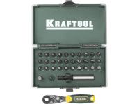 Лот: 9021605. Фото: 2. 26065-H33_Набор Kraftool Биты... Инструмент и расходные