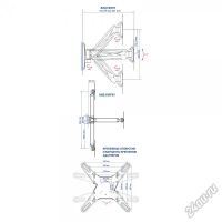 Лот: 5835438. Фото: 2. Кронштейн для LCD/LED тв 26"-55... Аксессуары