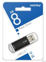 Лот: 17697394. Фото: 2. Флешка USB 2.0 8GB SmartBuy V-Cut... Носители информации