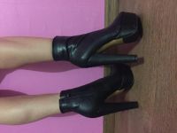 Лот: 5481532. Фото: 3. Ботильоны кожзам 36. Одежда, обувь, галантерея