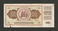 Лот: 16037359. Фото: 2. 10 динар 1968 года. Югославия... Банкноты