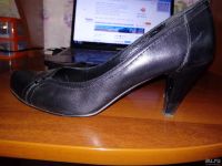 Лот: 10090499. Фото: 2. Туфли черные 41 размер на широкий... Женская обувь