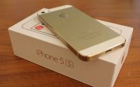 Лот: 6296473. Фото: 2. Apple IPhone 5s 16gb gold lte. Смартфоны, связь, навигация
