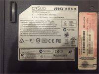 Лот: 8096186. Фото: 6. ноутбук MSI CR500