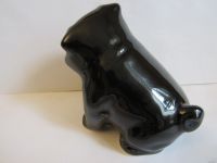 Лот: 18564592. Фото: 5. Мопс собака черный статуэтка авторская...