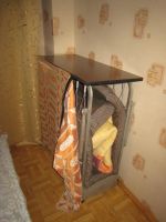 Лот: 4646256. Фото: 2. Раскладушка, кровать-тумба, (с... Мебель для спальни